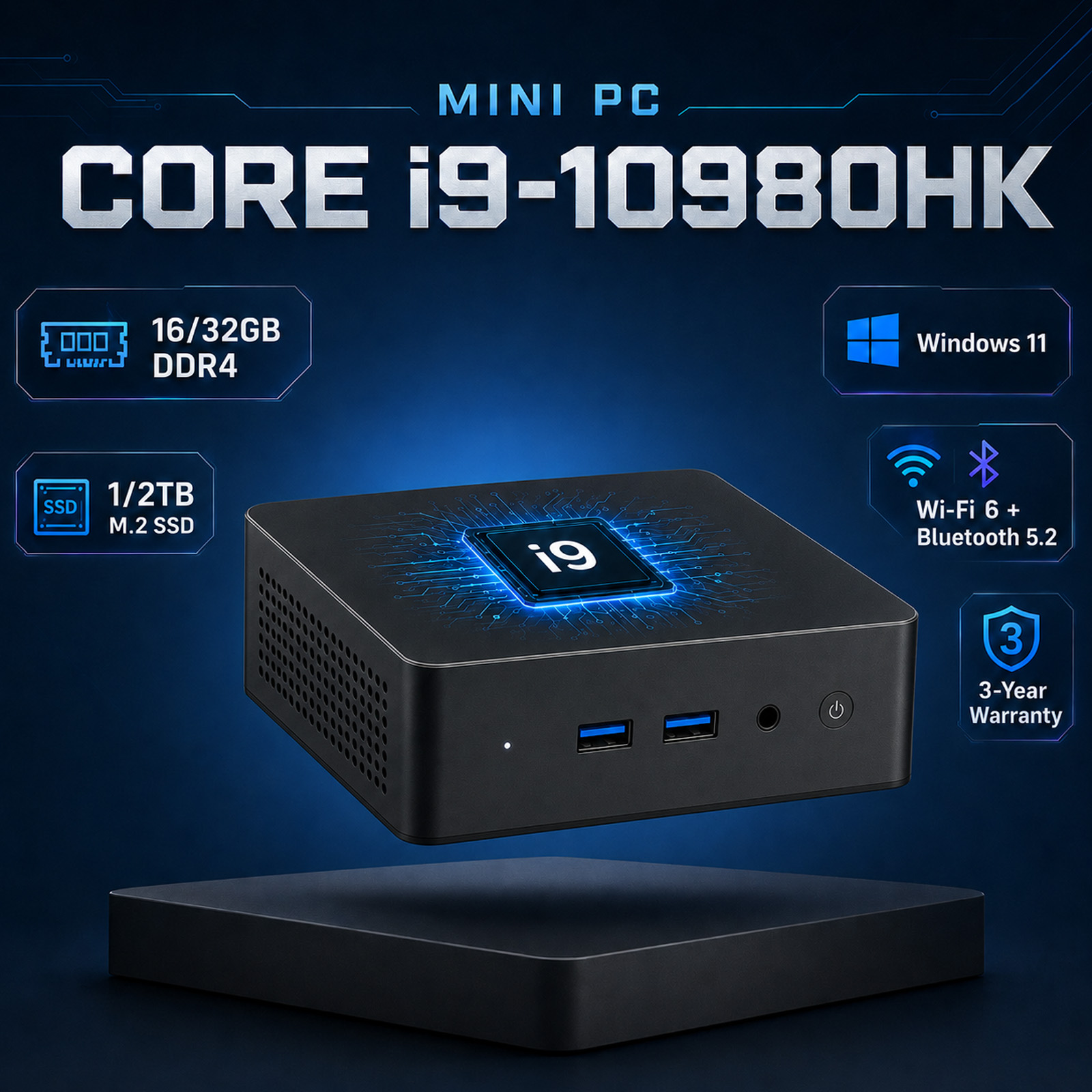 Ram Memory Module - MINI PC Computer met Windows 11