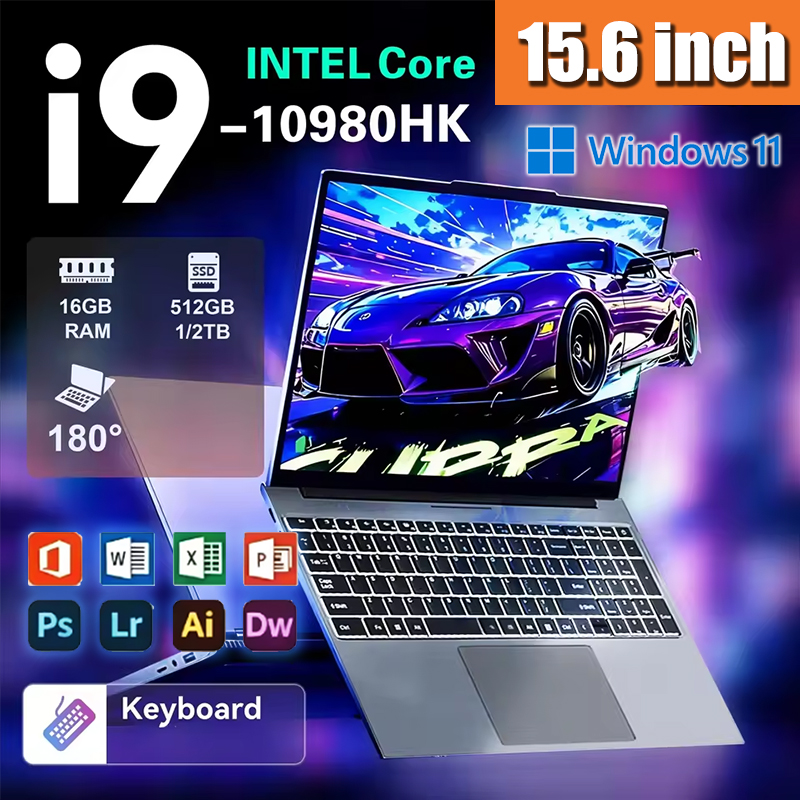 Ddr4 16Gb - 15,6 inch Intel N95 draagbare laptop