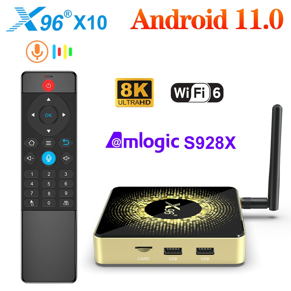 X96 X10 Amlogic S928X-J TV Box - Ddr3 8Gb recensie en prijs