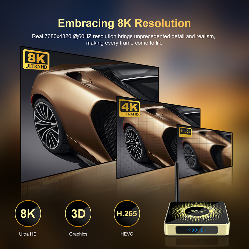 X96 X10 Amlogic S928X-J TV Box - Ddr3 8Gb recensie en prijs