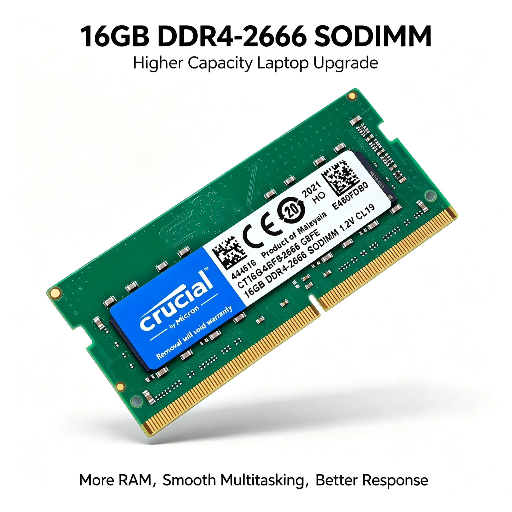 Crucial 1PCS/2PCS DDR4 Laptop  - Ddr4 3200 16Gb recensie en prijs