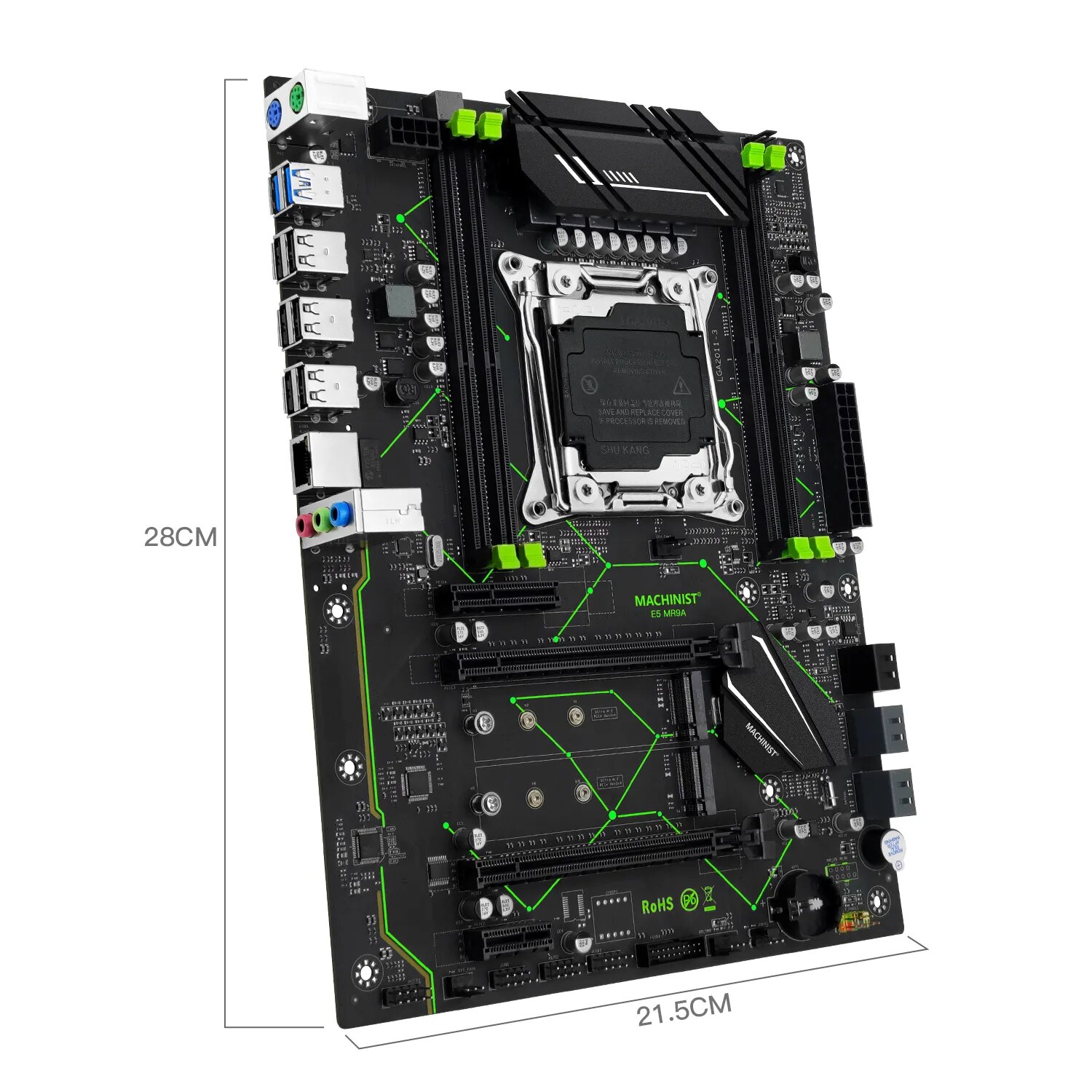 MACHINIST E5 MR9A V1.0 X99 Moe - Server Memory Ddr4 recensie en prijs