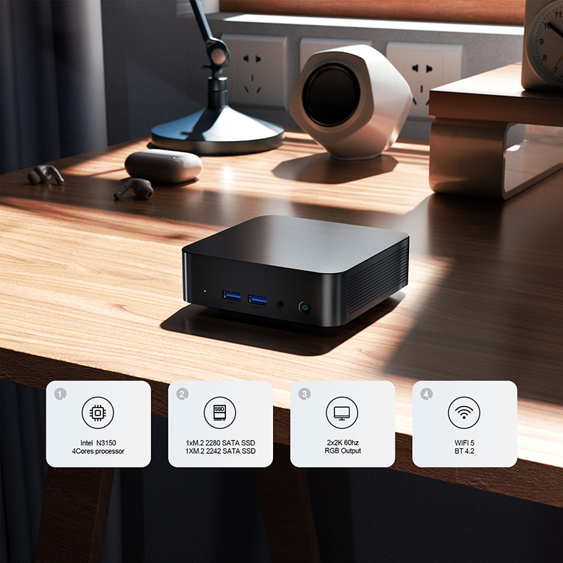 Chatreey Mini PC T9 N3150 DDR3 - Ddr3 8Gb recensie en prijs